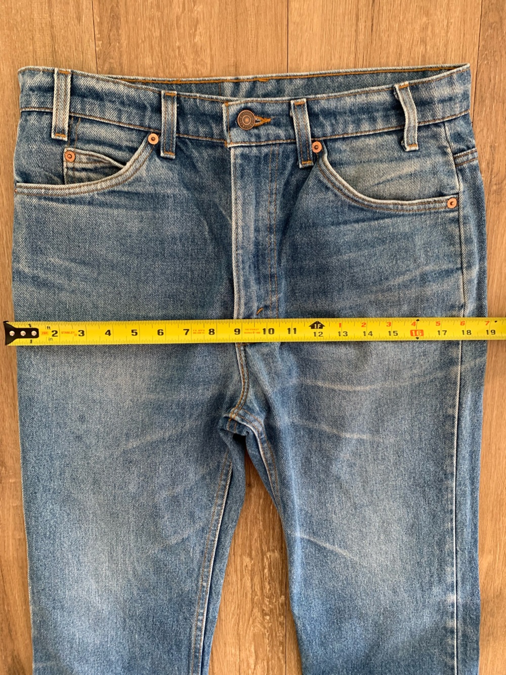Vintage Levi’s CBK 517 Orange tab made in USA 32x28 - Picture 8 of 15